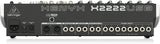 Behringer X2222USB Mezcladora Análoga De 22 Entradas