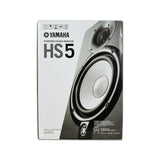 Yamaha Hs5 Monitor Biamplificado Para Estudio 5 Pulgadas y 70 Watts Negro